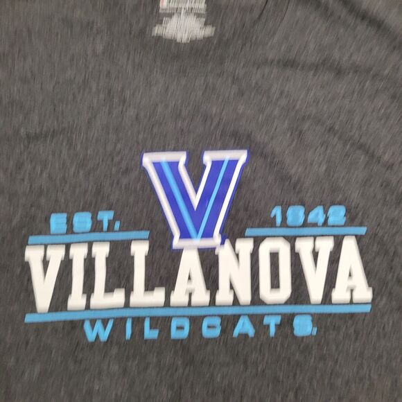 Champion Villanova University Shirt M/L 21x27 Gray Wildcats - Picture 9 of 14